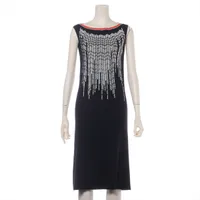 ヴィトン シュシュ モノグラム ジャカード デニム M78235 コットン