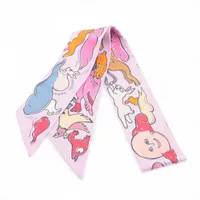 エルメス ツイリー MILLE ET UN LAPINS 千と一羽のうさぎ シルク