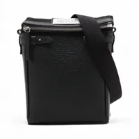 メゾンマルジェラ 5AC レザー ショルダーバッグ ブラック