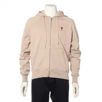 アミ アレクサンドルマテュッシ コットン パーカー S ベージュ