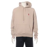 アミ アレクサンドルマテュッシ コットン パーカー L ベージュ