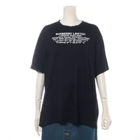 バーバリー コットン Tシャツ ティッシ期 L ブラック