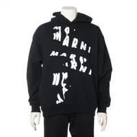マルニ コットン パーカー 22AW 46 ブラック