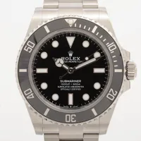 ロレックス サブマリーナー 124060 SS AT 黒文字盤