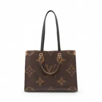 ヴィトン モノグラム ジャイアント リバース オンザゴーMM M45321 ブラウン