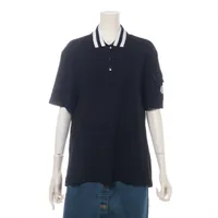 モンクレール コットン ポロシャツ 22年 M ブラック