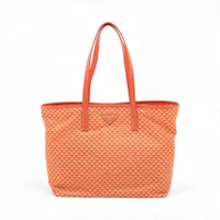 プラダ テスート ナイロン トートバッグ オレンジ