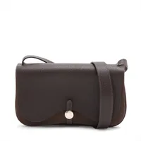 エルメス コロラドPM ヴァッシュリエジェ エベンヌ シルバー金具