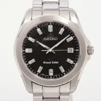 グランドセイコー SBGF021 SS QZ 黒文字盤