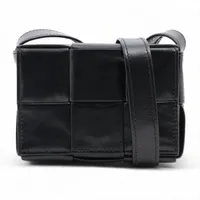 ボッテガヴェネタ イントレチャート ナイロン×レザー 2WAYボストン