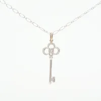 ティファニー クラウンキー ダイヤ 750(WG)