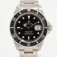 ロレックス サブマリーナーデイト 16610 SS AT 黒文字盤