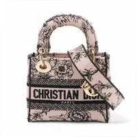 クリスチャンディオール レディディオール カナージュ レザー 2WAY