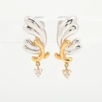 ジュネ ダイヤ WG750×YG750×WG585