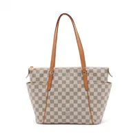 ヴィトン ダミエ アズール トータリーPM N41280 ホワイト