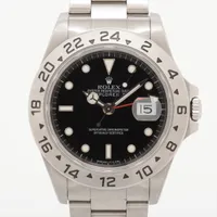 ロレックス エクスプローラーⅡ 16570 SS AT ブラック文字盤