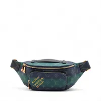 ヴィトン モノグラム ヘリテージ ラッシュバムバッグ - グリーン