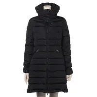 モンクレール FLAMMETTE ナイロン ダウンコート 16年 0 ブラック