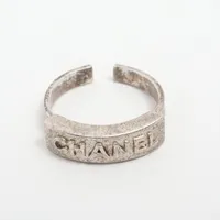 シャネル ロゴ GP リング シルバー