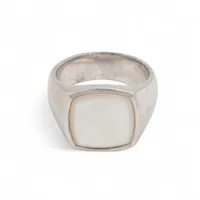 トムウッド 925×カラーストーン リング 56 ホワイト×シルバー