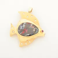 せきかず オパール ダイヤ K18(YG)