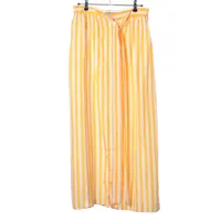 プラダ トライアングルロゴ コットン スカート 21年 38S イエロー