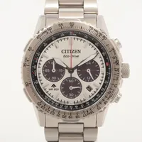 シチズン クラブ ラメール TQA98-7424 SS×革 手巻き グレー文字盤 A