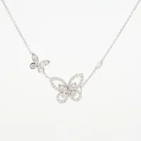 グラフ バタフライ シルエット ダイヤ 750(WG)