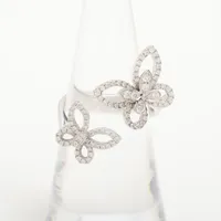 グラフ バタフライ シルエット ダイヤ 750(WG)