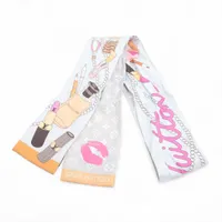 ヴィトン シルク スカーフ OH2285 ライトブルー