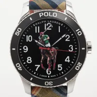 ラルフローレン SS×革 AT ブラック文字盤