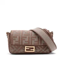 フェンディ ズッカ マンマバケット キャンバス 2WAYショルダーバッグ