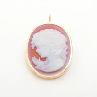 ノンブランド ストーンカメオ K18