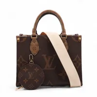 ヴィトン モノグラム ジャイアント リバース オンザゴー PM M46373 ブラウン