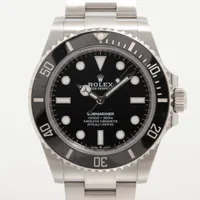 ロレックス サブマリーナー 124060 SS AT ブラック文字盤