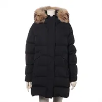 ピレネックス ポリエステル ダウンジャケット 40 ブラック