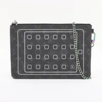 ヴィトン×フラグメントデザイン モノグラム エクリプス クラッチ M64449 ブラック