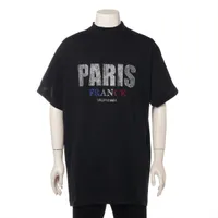 バレンシアガ コットン Tシャツ 24年 1 ブラック