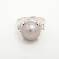 ノンブランド パール ダイヤ Pt900