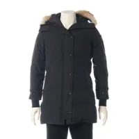 カナダグース SHELBURNE PARKA ポリエステル ダウンコート S ブラック