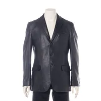 A.A.R レザー ジャケット L ブラック