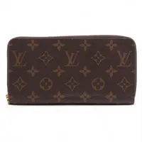 ヴィトン モノグラム ジッピーウォレット M42616 ラウンドジップウォレット ブラウン