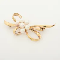 ミキモト パール K18(YG) 約4.5～6.5mm