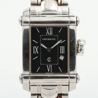 フィリップシャリオール コロンブス 9011910 SS QZ 黒文字盤