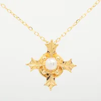 ミキモト パール K18(YG) 約4.5mm