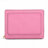 ルイヴィトン モノグラム マヒナ ポルトフォイユ クレア 二つ折り財布 ピンク ルイ・ヴィトン マヒナ ポルトフォイユ クレア M81434 財布 ピンク