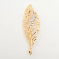 ミキモト ダイヤ K18(YG)×Pt900