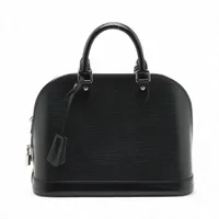 ヴィトン ビジュー サック ミクロ アルマ M00995 PVC×レザー チャーム