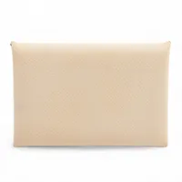 エルメス カルヴィ ヴォーエプソン クレ シルバー金具