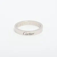 カルティエ ウェディング Pt950 53